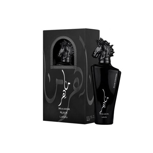 LATTAFA  MAAHIR BLACK EDITION MEN 3.4 OZ. EDP