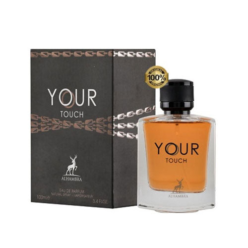 MAISON ALHAMBRA YOUR TOUCH MEN 3.4 OZ EDPS SP