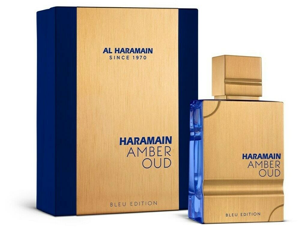 AL HARAMAIN AMBER OUD BLUE EDITION MEN 3.4 OZ. EDP