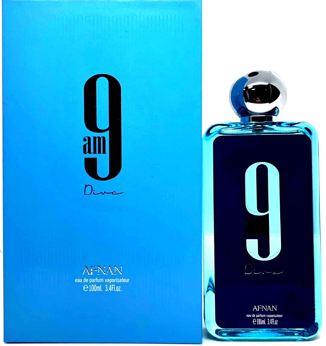 AFNAN 9AM DIVE UNISEX 3.4 OZ.  EDP SP